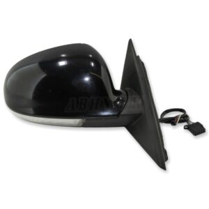 VW Passat B5.5 /2003-2005 Right Side Electric Heated Door Mirror Met Magic Black