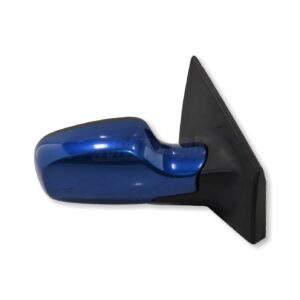 Renault Clio MK3 Pre-Facelift (05-09) Right Electric Heated Door Mirror Met Blue