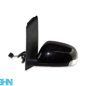 VW Touran 1T1, 1T2 (03-10) Left Side Electric heated Door Mirror Met Magic Black