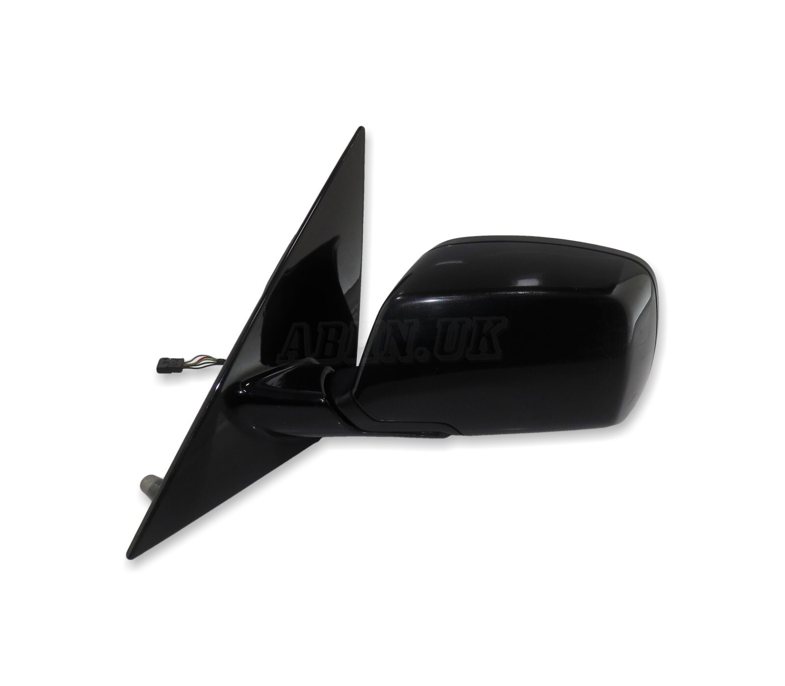 BMW X3 E83 /03-09 Left Side Electric Heated Door Mirror Met Black + Gloss Base