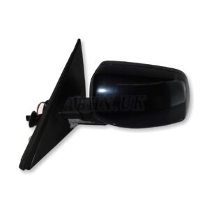 BMW 5-Series E60 E61 (03-08) Left Side Electric Heated Door Mirror 4-Wires Black