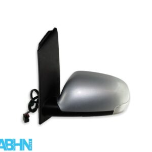 VW Touran 1T1, 1T2 (03-10) Electric heated Let Door Mirror Met Silver / No-Glass