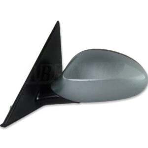 BMW 1 Series E87 E81 03-08 Hatch Left Side Electric Door Mirror Met Silver-Green