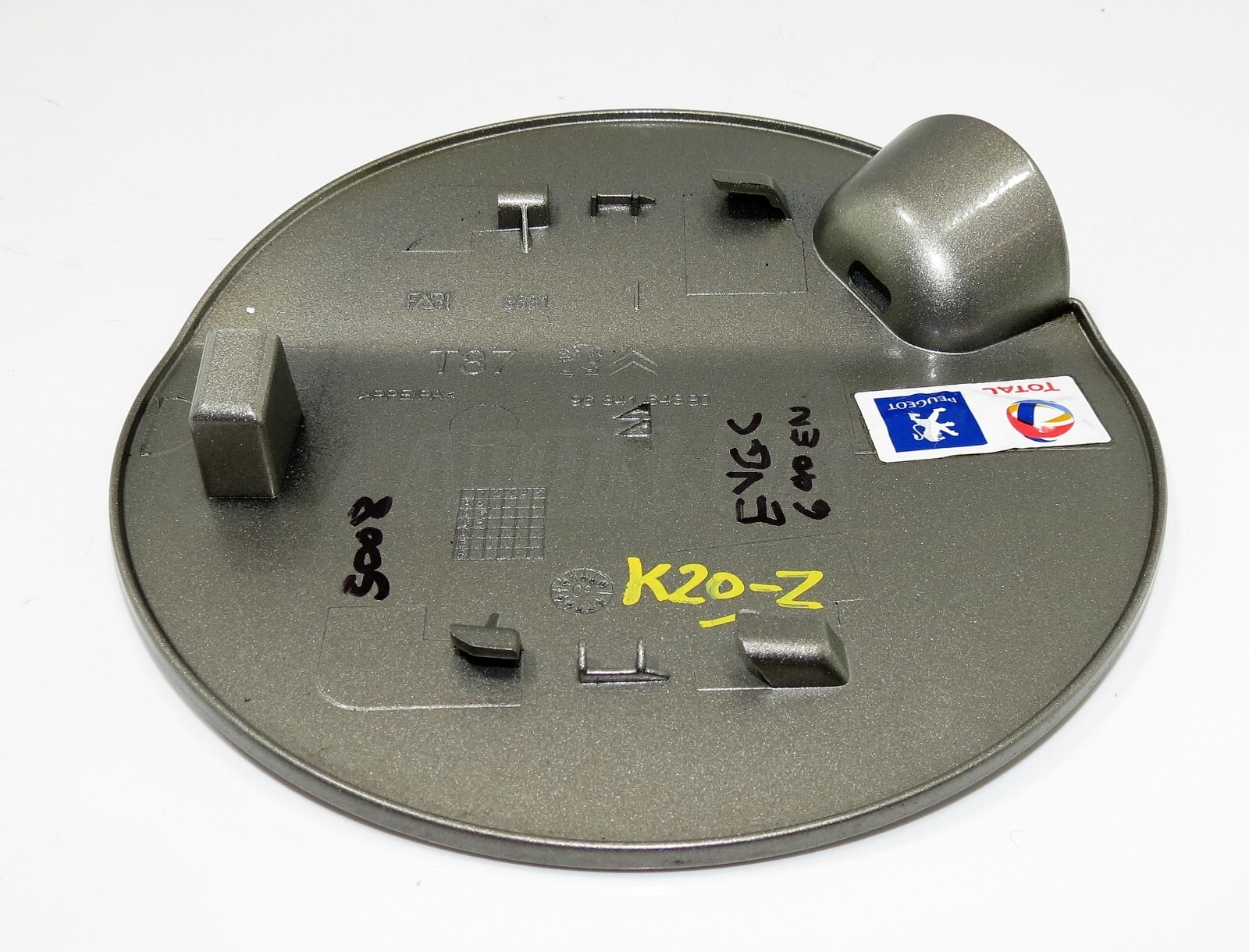 Peugeot 5008 MPV /2009-2017 Fuel Flap Cover 9684164880 T87 Met Vapor Grey EVG 9V - Image 4