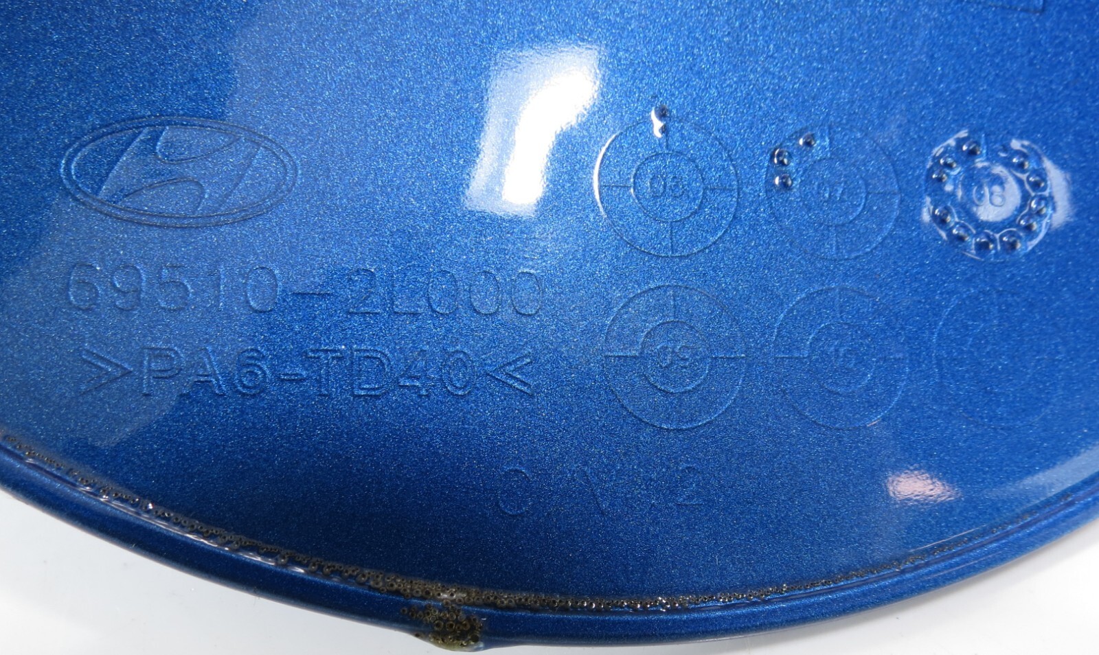 Hyundai i30 FD (07-12) 5DR Hatchback Fuel Filler Flap Cover 69510-2L000 Met Blue - Image 17