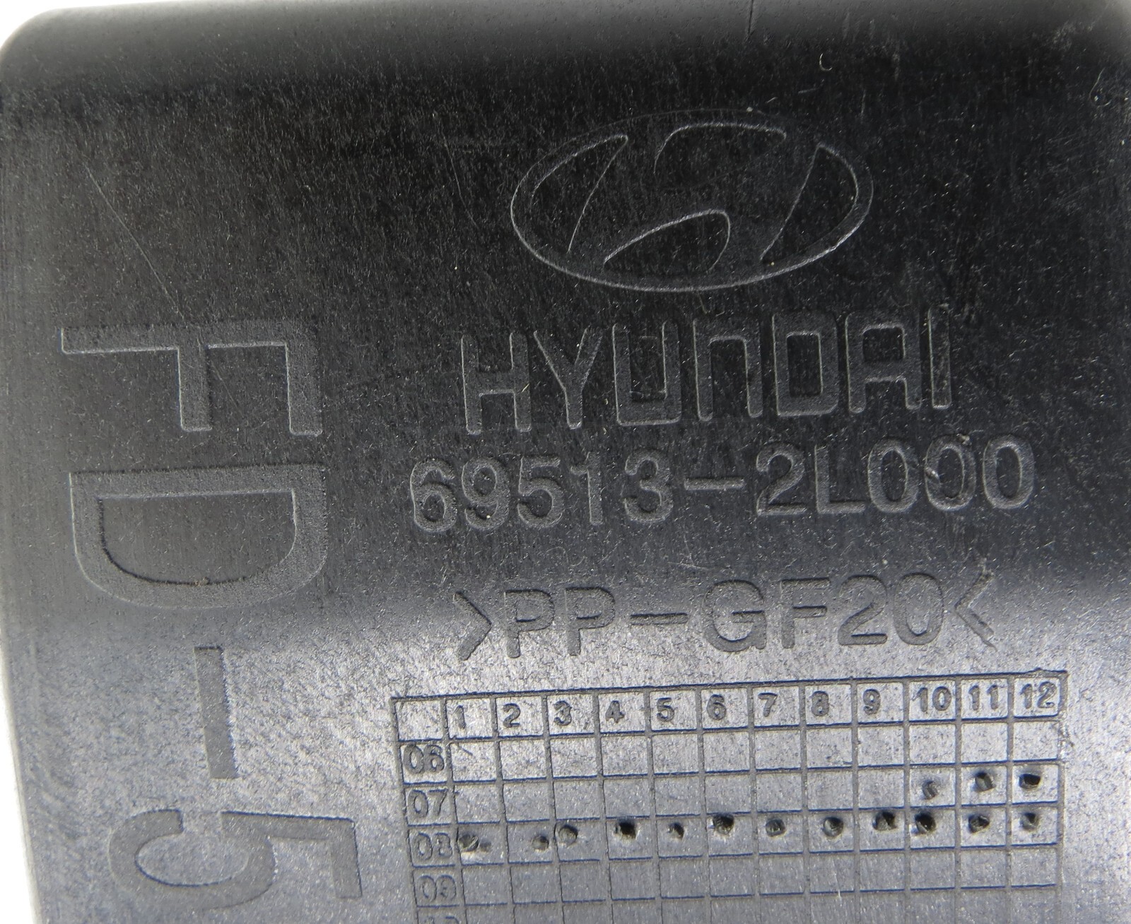 Hyundai i30 FD (07-12) 5DR Hatchback Fuel Filler Flap Cover 69510-2L000 Met Blue - Image 18