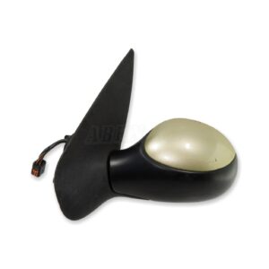 Peugeot 206 & SW 04-09 Left Side Electric Door Mirror 96480965XT Metallic Yellow