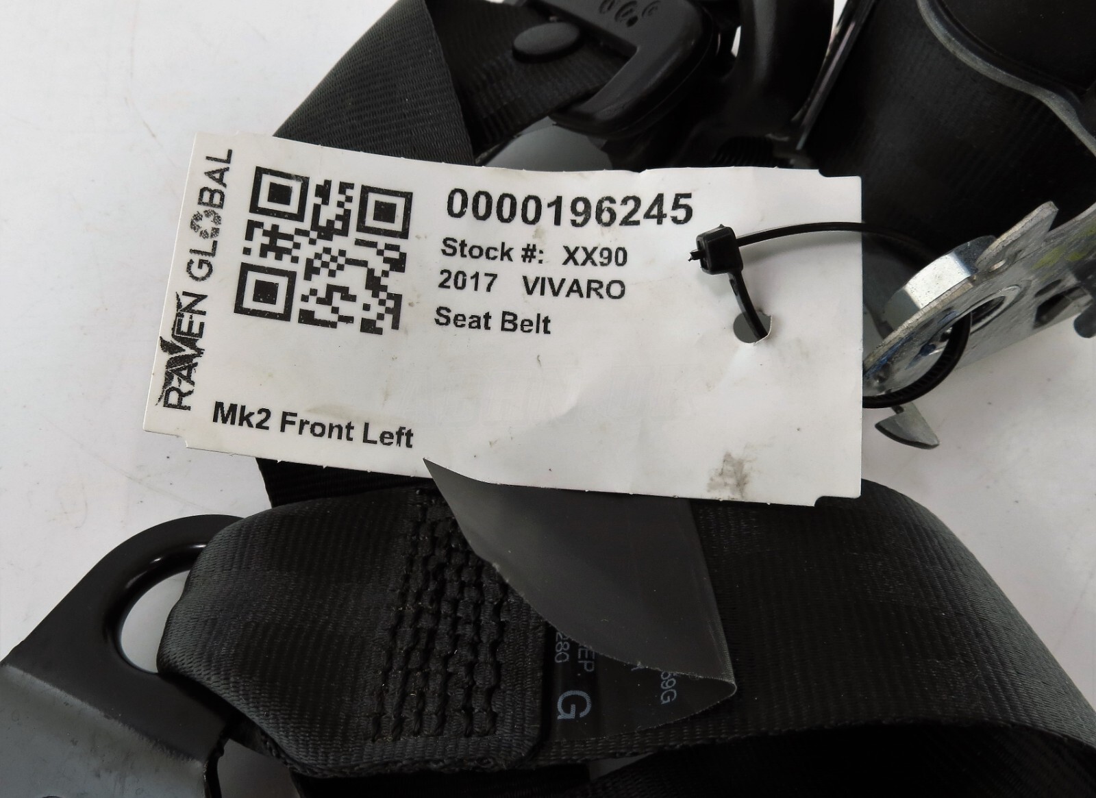 Renault Traffic 3 Vivaro B Passenger Side Seatbelt 34144151C 93459453 868844873R - Image 10