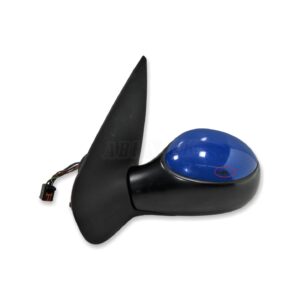 Peugeot 206 & SW 04-09 Left Side Electric Door Mirror 96480965XT Royal Blue PND