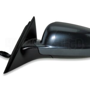 VW Passat B5 (1996-2003) Left Side Electric Heated Door Mirror in Metallic Grey