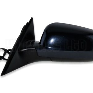 VW Passat B5 (1996-2003) Left Side Electric Heated Door Mirror Met Indigo Blue