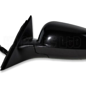 VW Passat B5 (1996-2003) Left Side Electric Heated Door Mirror in Magic Black