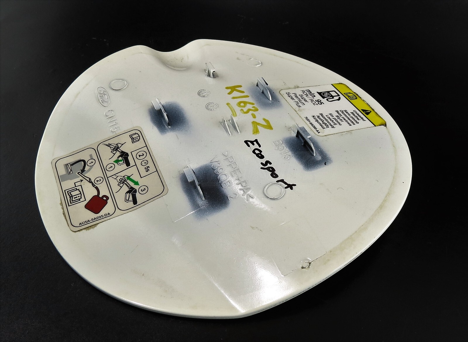 Ford Ecosport MK2 (2017-2022) SUV Fuel Flap Cover CN15-N405A02-BA B515 White - Image 6