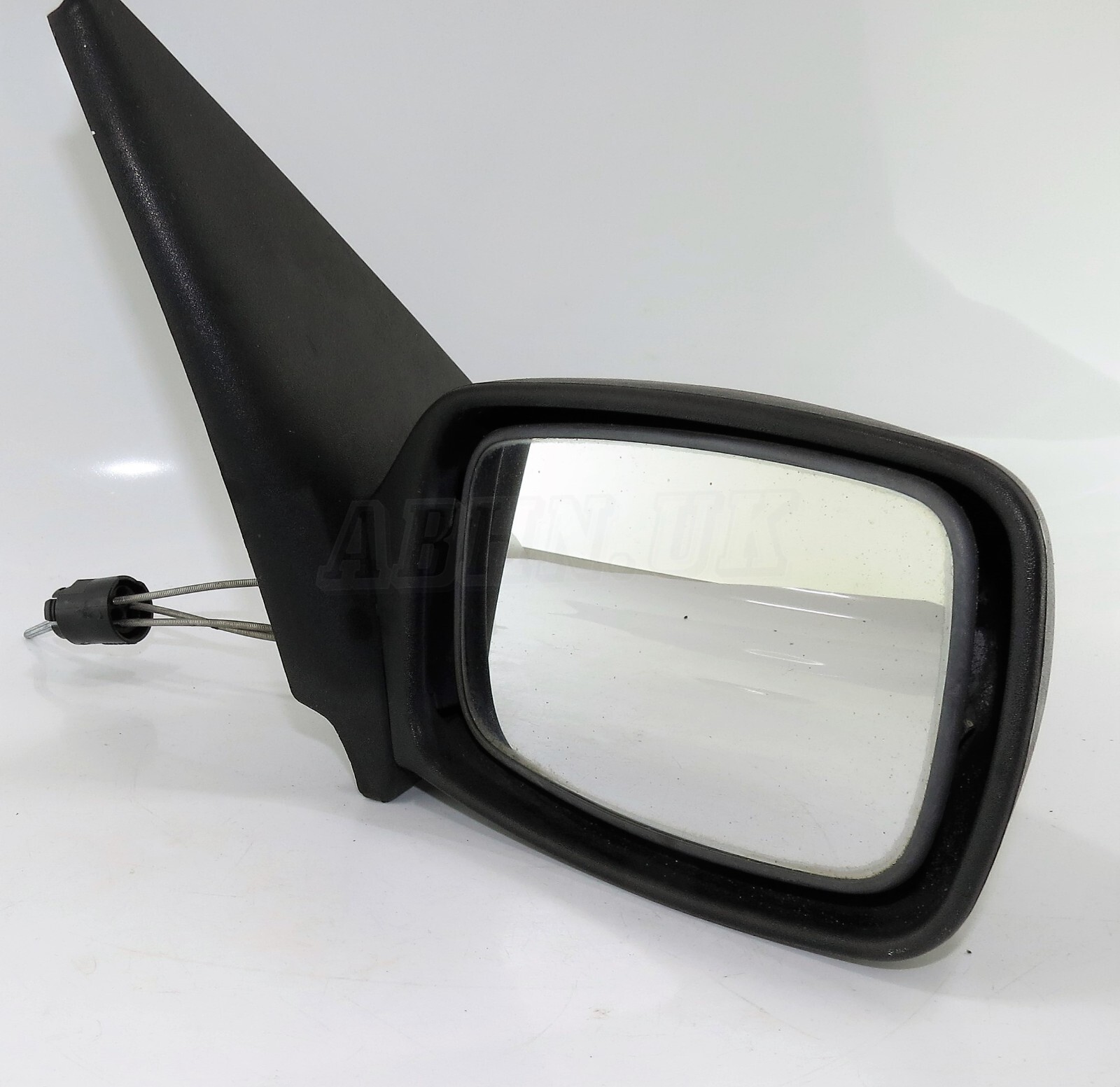 Ford Fiesta MK4 Pre-Facelift 1995-1999 Right Side Manual Door Mirror Matte Black - Image 4