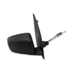 Fiat Panda 169 (2003- 2010) Right Side Manual Non-Heated Door Mirror Matte Black