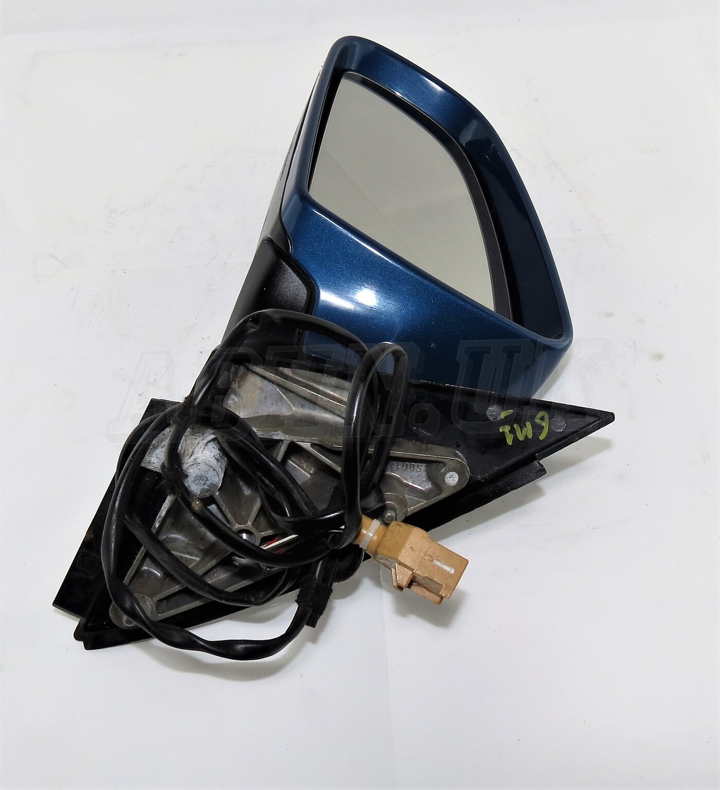 Audi A4 8E B6 B7 (2001-2008) Left Side Electric Heated Door Mirror Metallic Blue - Image 6