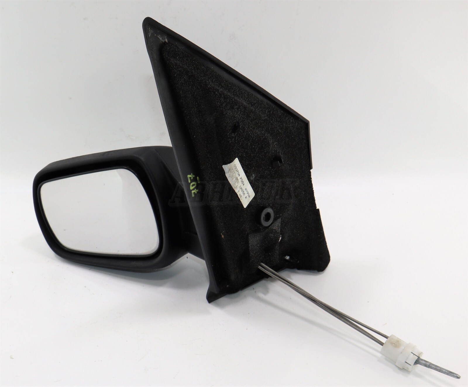 Ford Fiesta-V MK5 (2002-2005) Left Side Manual Door Mirror 2S6117683AS Grained - Image 2
