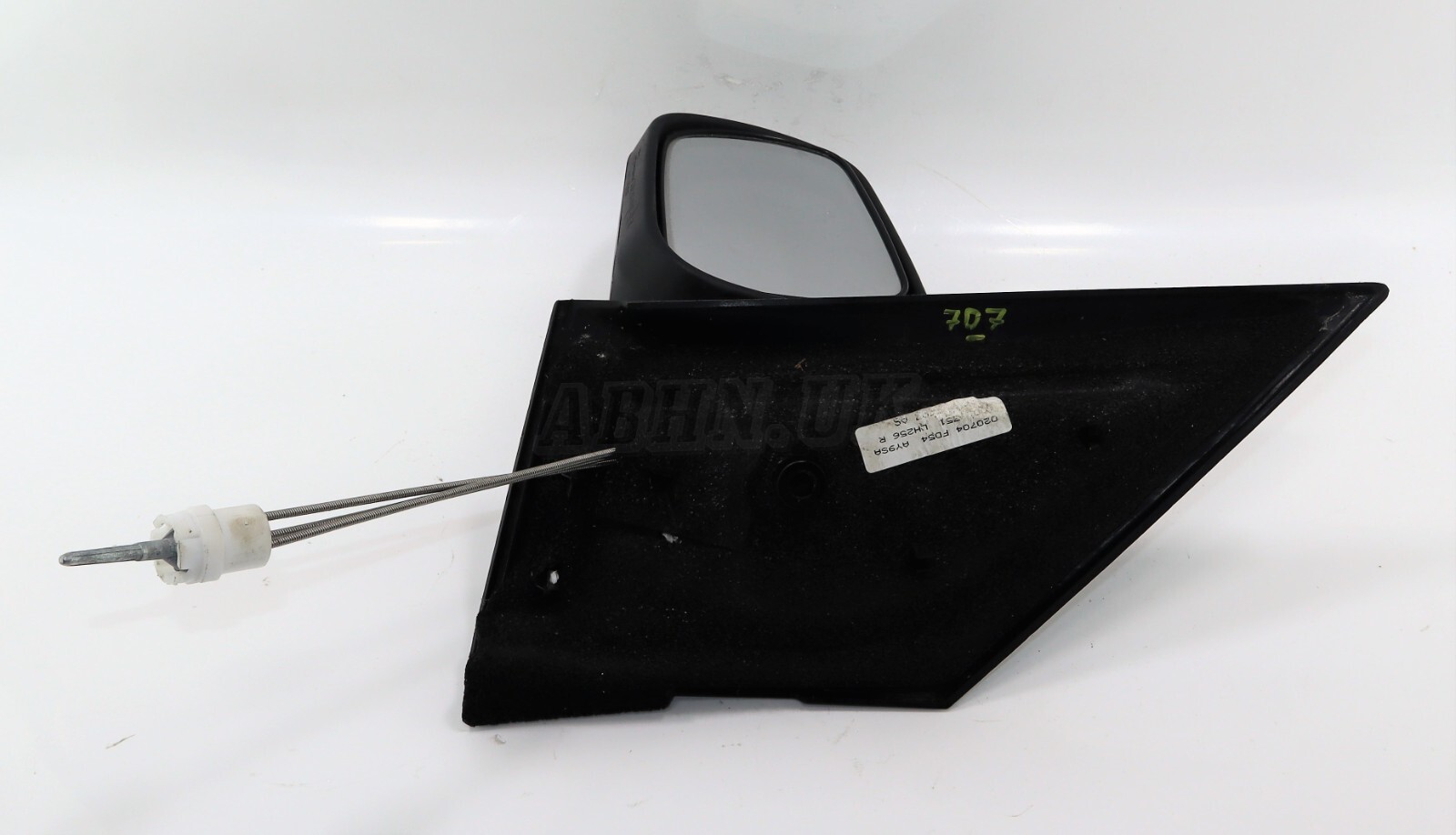 Ford Fiesta-V MK5 (2002-2005) Left Side Manual Door Mirror 2S6117683AS Grained - Image 6