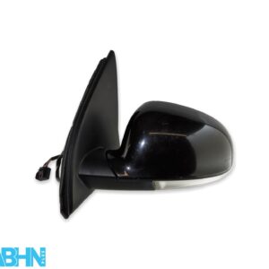 VW Golf 5 MK5 (05- 09) Left Side Electric Heated Door Mirror 1K2857501 Met Black