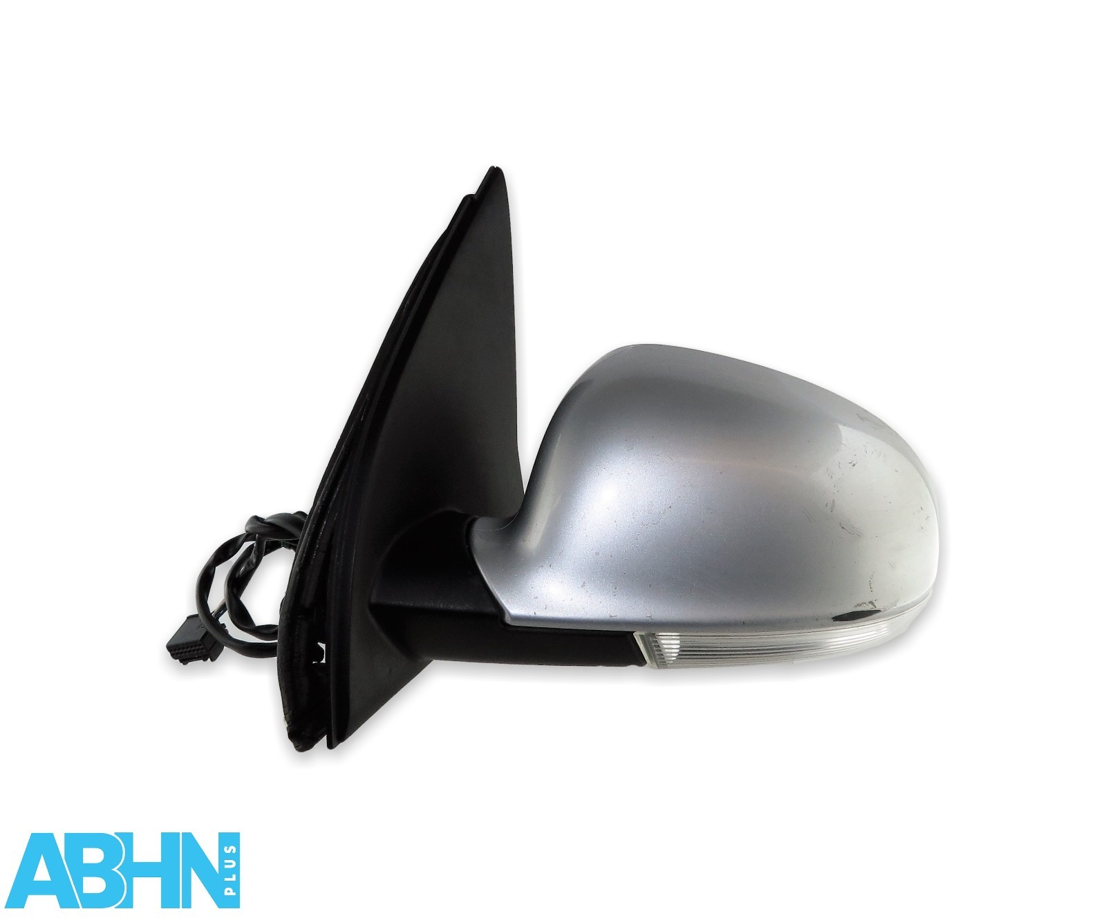 VW Golf 5 MK5 (05-09) Left Side Electric Heated Door Mirror 1K2857501 Met Silver