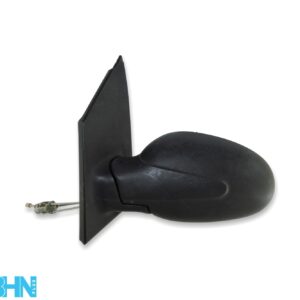 Smart Fortwo MK1 450 /98-07 Left Side Manual Adjustable Door Mirror Matte Black