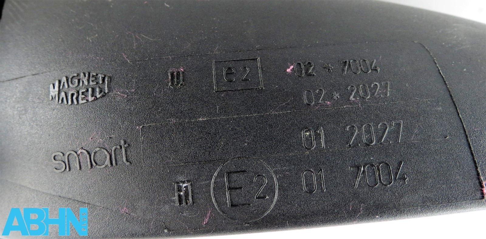 Smart Fortwo MK1 450 /98-07 Left Side Manual Adjustable Door Mirror Matte Black - Image 9