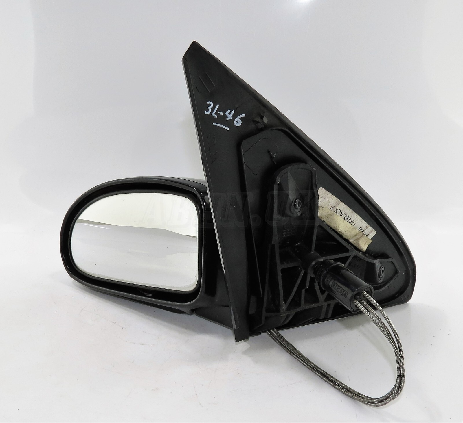 Ford Focus MK1 (98-05) Left Side Manual Door Mirror 98AB-17683-GP Matte Black - Image 2
