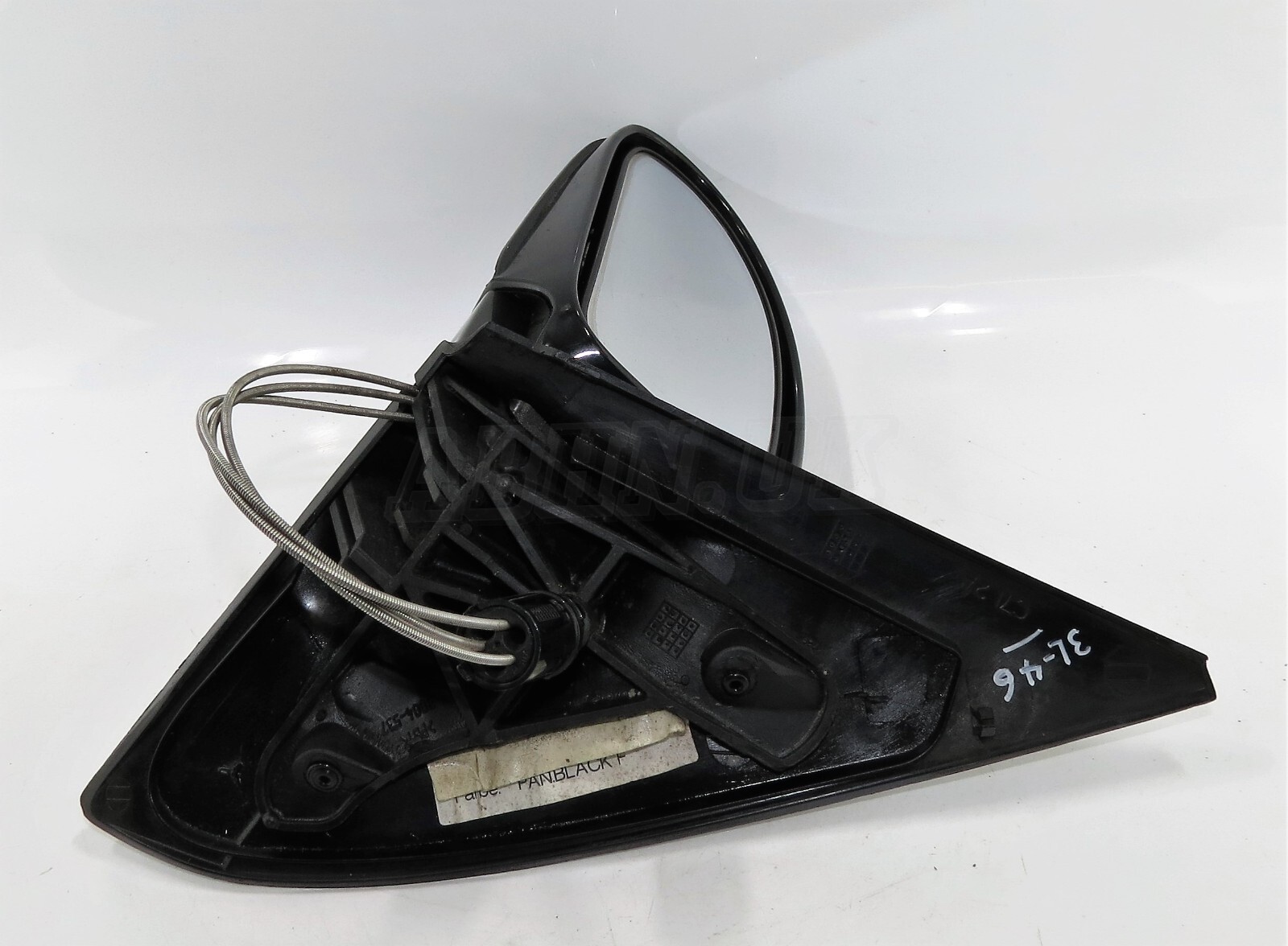 Ford Focus MK1 (98-05) Left Side Manual Door Mirror 98AB-17683-GP Matte Black - Image 6