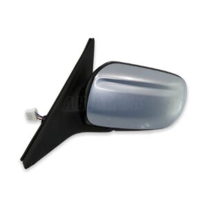 Mazda 626 MK5 (1997-2002) Left Side Electric Heated Door Mirror Met Silver-Blue