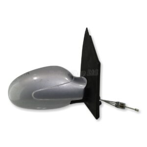 Smart Fortwo MK1 450 (98-07) Right Side Manual Adjustable Door Mirror Light Grey