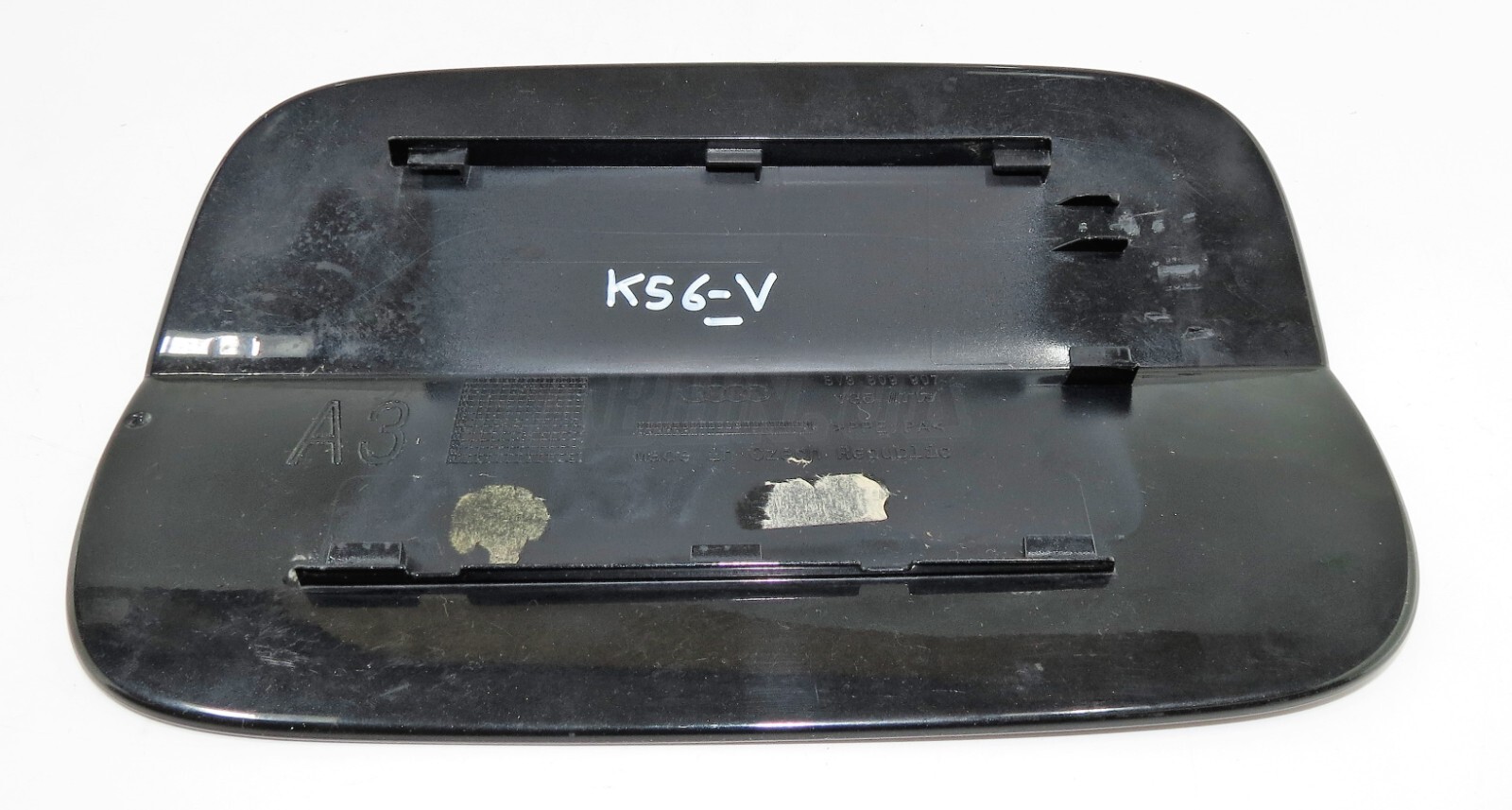 Audi A3 S3 RS3 8V VG5 (12-17) Hatchback Fuel Flap Cover 8V3809907 Metallic Black - Image 4