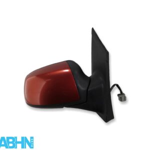 Ford Focus-II MK2 (04-07) Right Side Electric Heated Door Mirror Met Tango Red