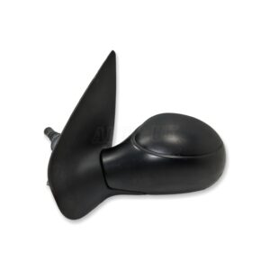 Peugeot 206 (98-01) Hatch Left Side Manual Door Mirror 96284242XX Grained Black