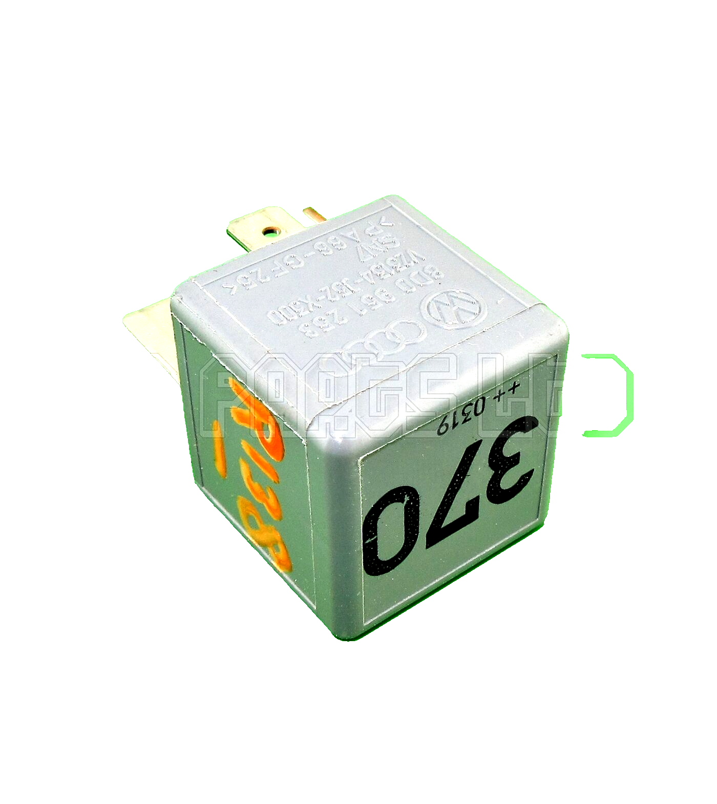 Audi VW Seat Skoda Grey Relay 8D0951253 V23134-J52-X300 (No.370) 4-Pin - Image 2