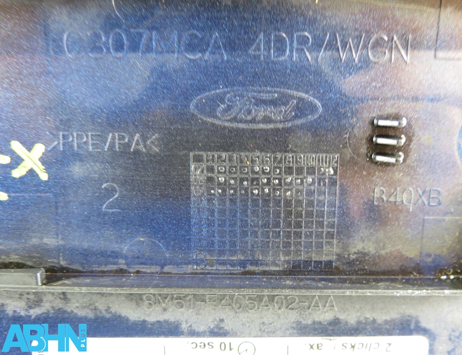 Ford Focus MK2 /08-12 Estate Fuel Flap Cover 8M51-F405A02-AA 4DR/WGN Ocean Blue - Image 10