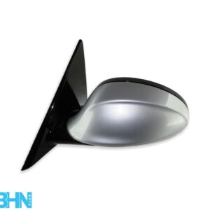 BMW 3 Series E90 E91 /05-08 Left Side Electric Heated Door Mirror Silver + Gloss