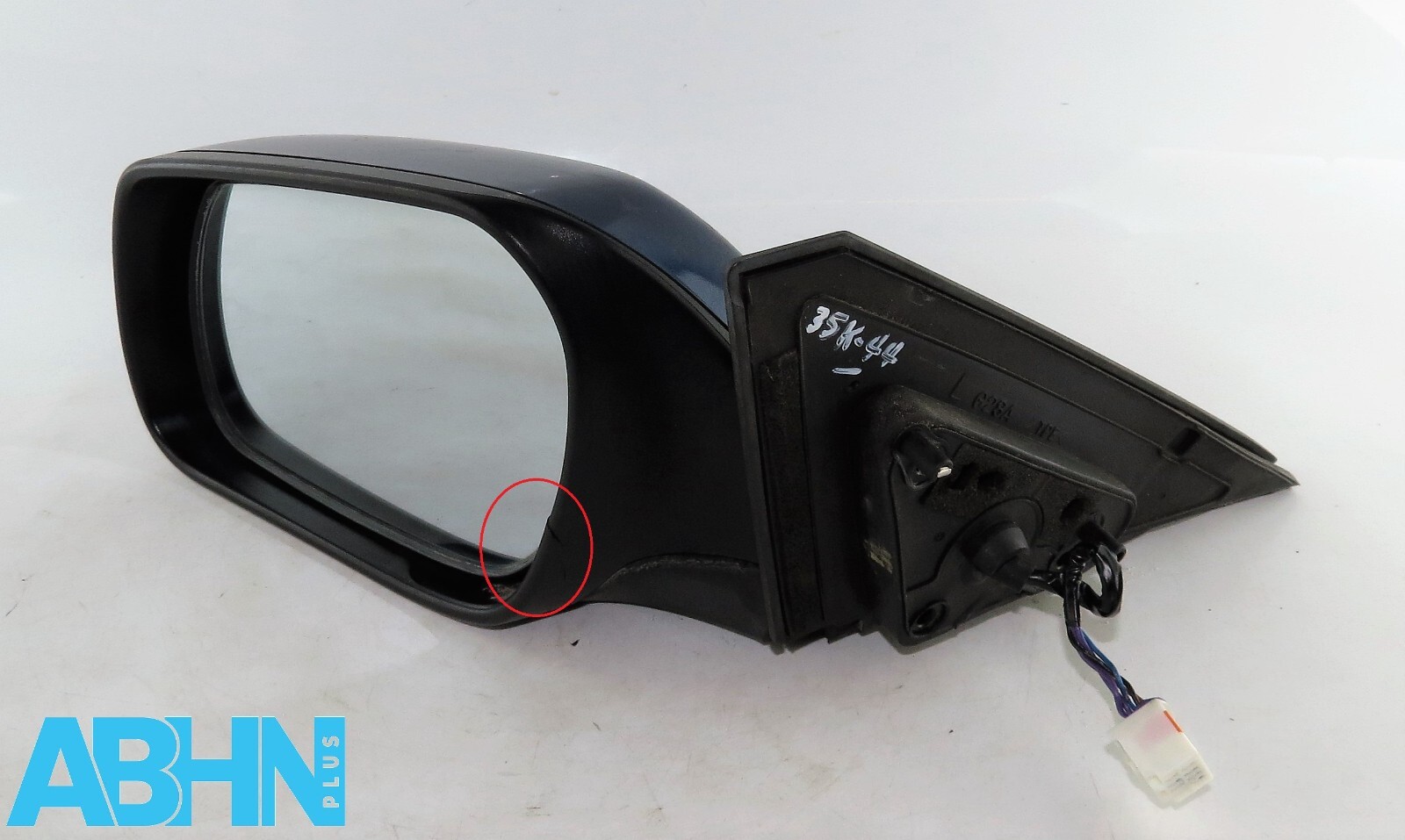 Mazda 6 GG Mk1 /2002-2007 Left Side Electric Heated Door Mirror 32C Phantom Blue - Image 2