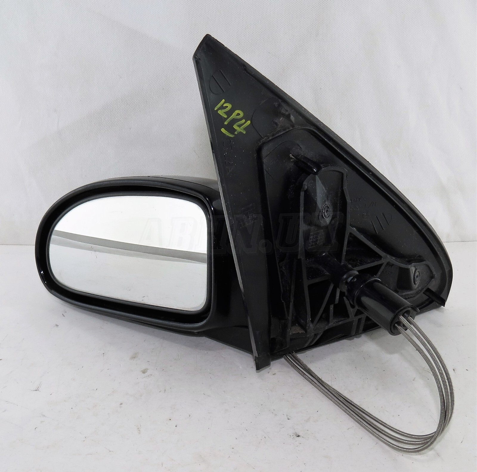 Ford Focus MK1 (1998-2005) Left Side Manual Adjustable Door Mirror Panther Black - Image 2