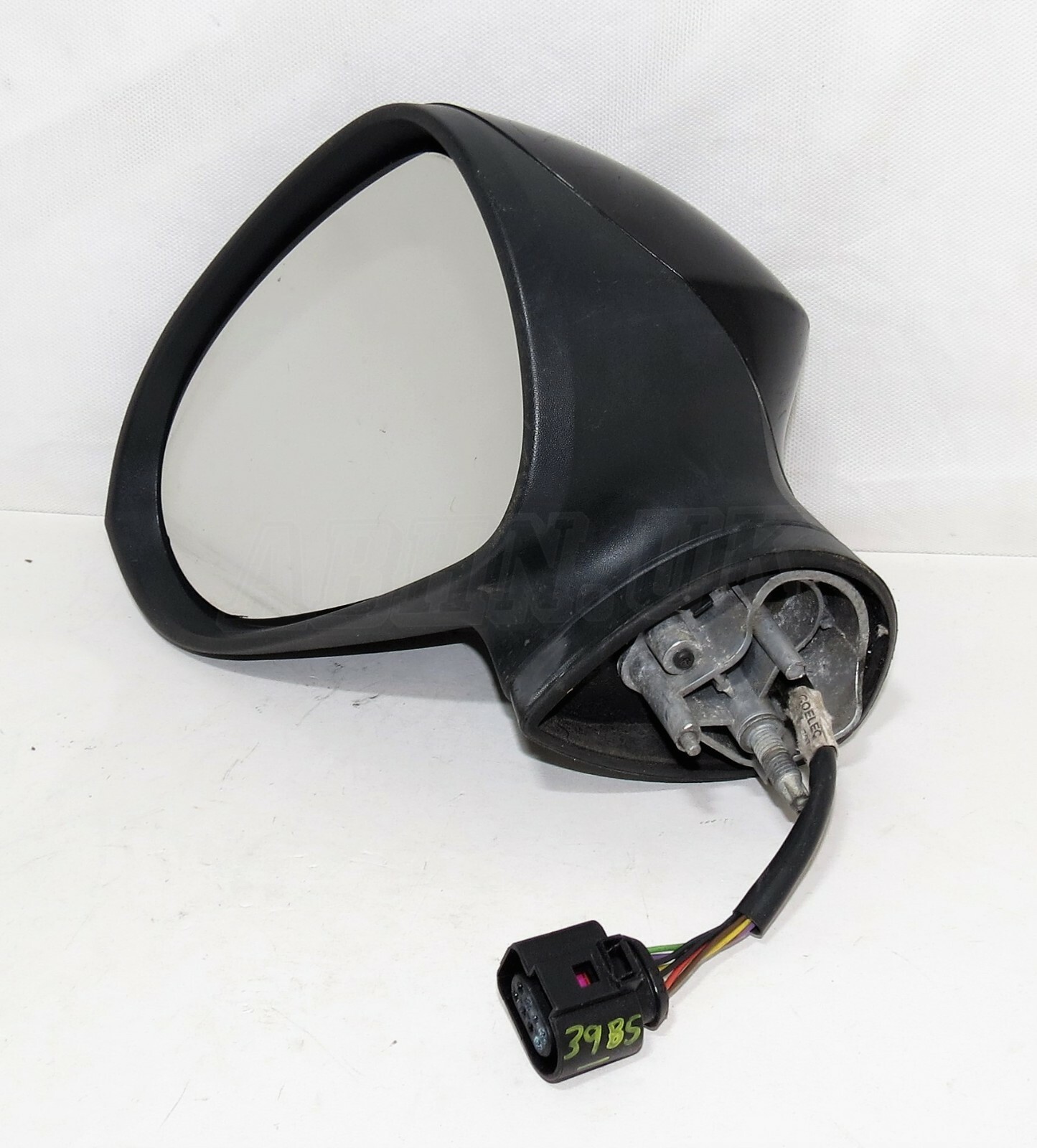 Seat Leon 1P /08-13 Left Side Power Folding Heated Door Mirror 7 Wires Met Black - Image 2
