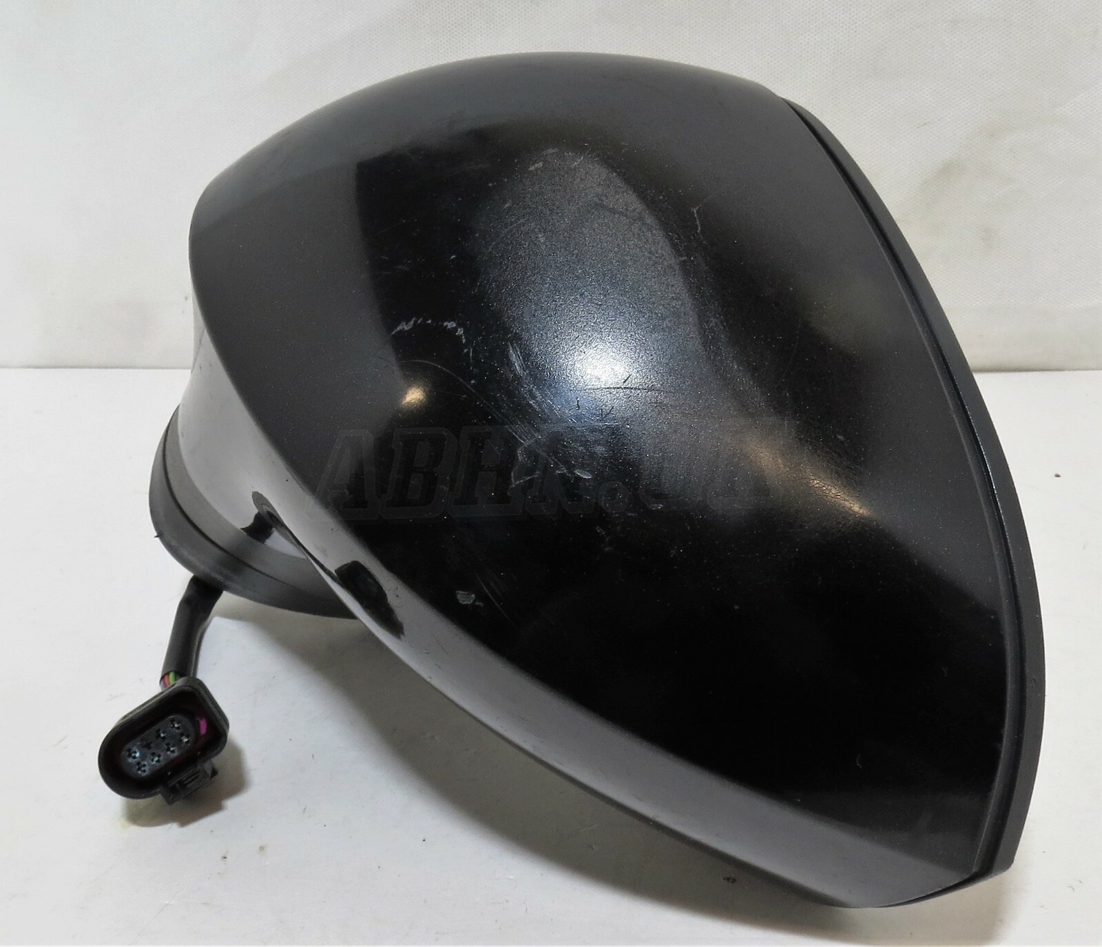 Seat Leon 1P /08-13 Left Side Power Folding Heated Door Mirror 7 Wires Met Black - Image 5