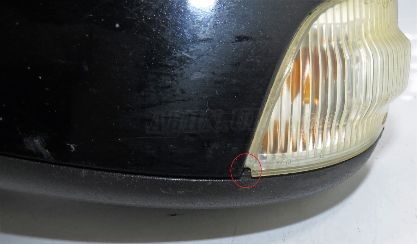 Ford Focus II MK2 (05 - 07) Left Side Electric Door Mirror/ Indicator Met Black - Image 4