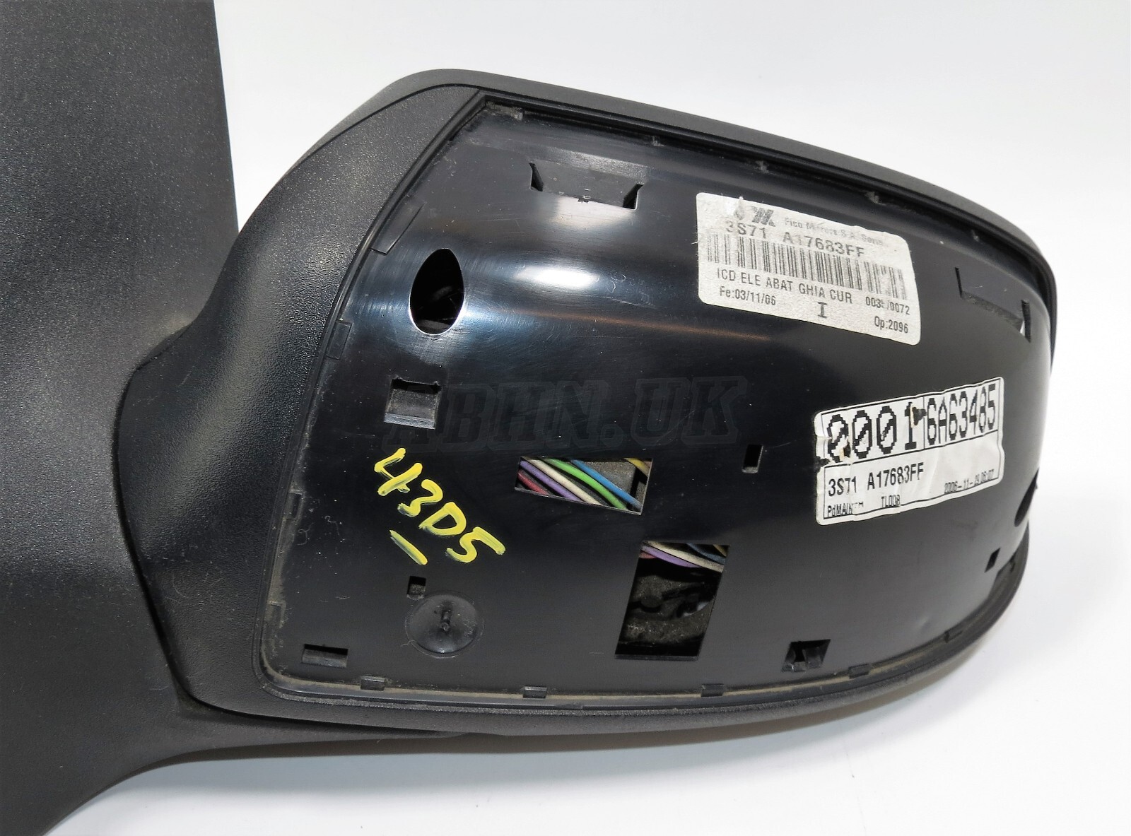 Ford Mondeo-III MK3 2004-2007 Left Side Power Folding Door Mirror Without Cover - Image 3