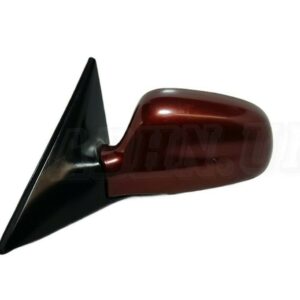 Daewoo Leganza V-100 (97-04) Left Side Electric Heated Door Mirror Met Dark Red