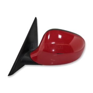 BMW 3 Series E90 E91 LCI (09-12) Left Side Electric Heated Door Mirror Solid Red