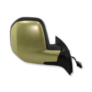 Citroen Berlingo Partner MK2 08-12 Right Side Electric Heated Door Mirror Yellow