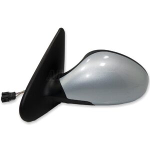 Seat Leon 1M1 1M Facelift 02-06 Left Side Electric Heated Door Mirror Met Silver