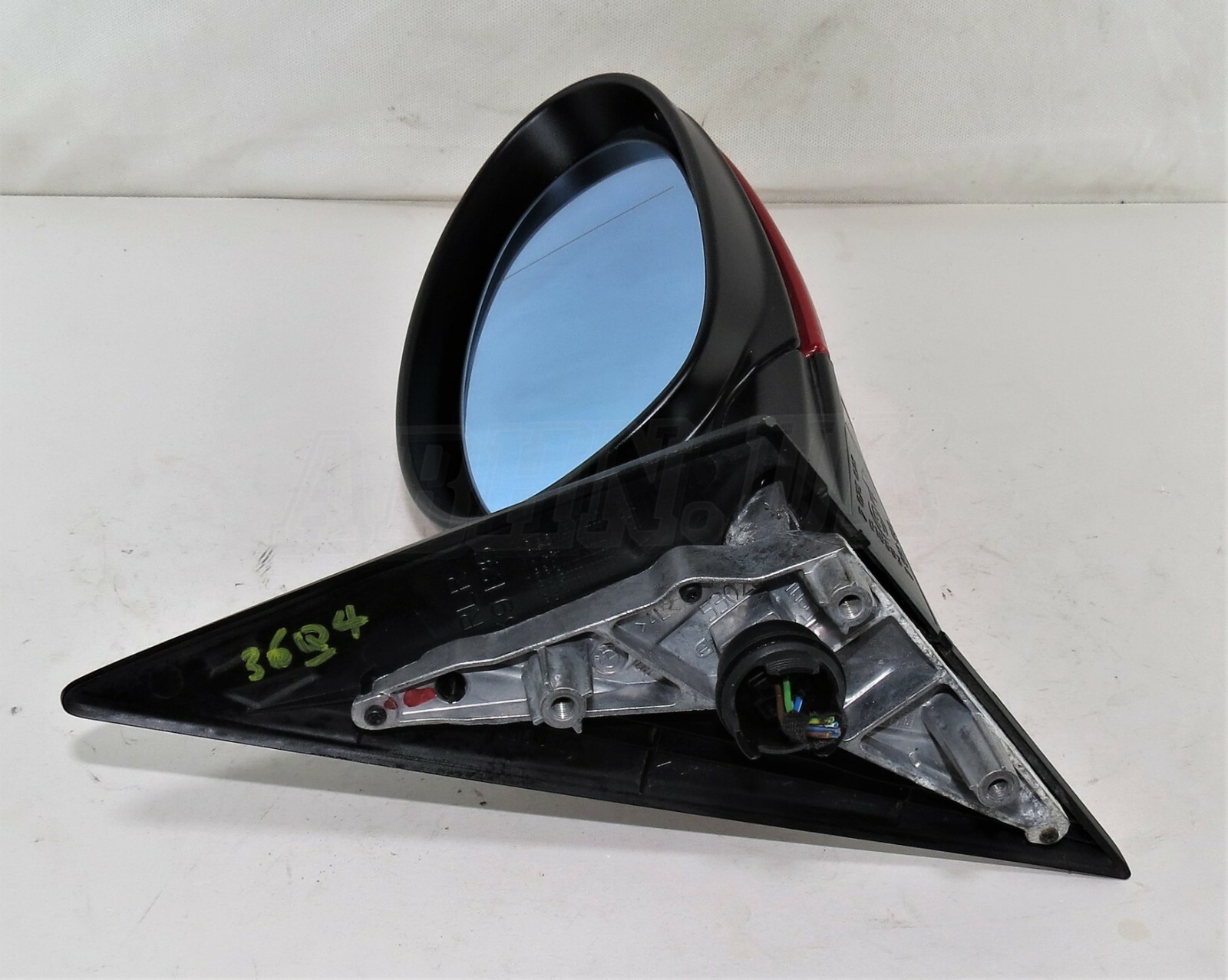 BMW 3 Series E90 E91 05-08 Right Side Electric Heated Door Mirror Red 39126 - Image 8