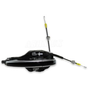 Discovery 5 L462 LHD Exterior Front Right Keyless Entry Door Handle Black-Silver