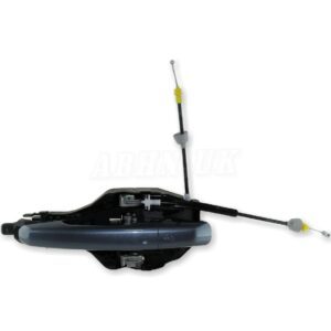 Discovery 5 L462 LHD Exterior Front Right Keyless Entry Door Handle Met Grey