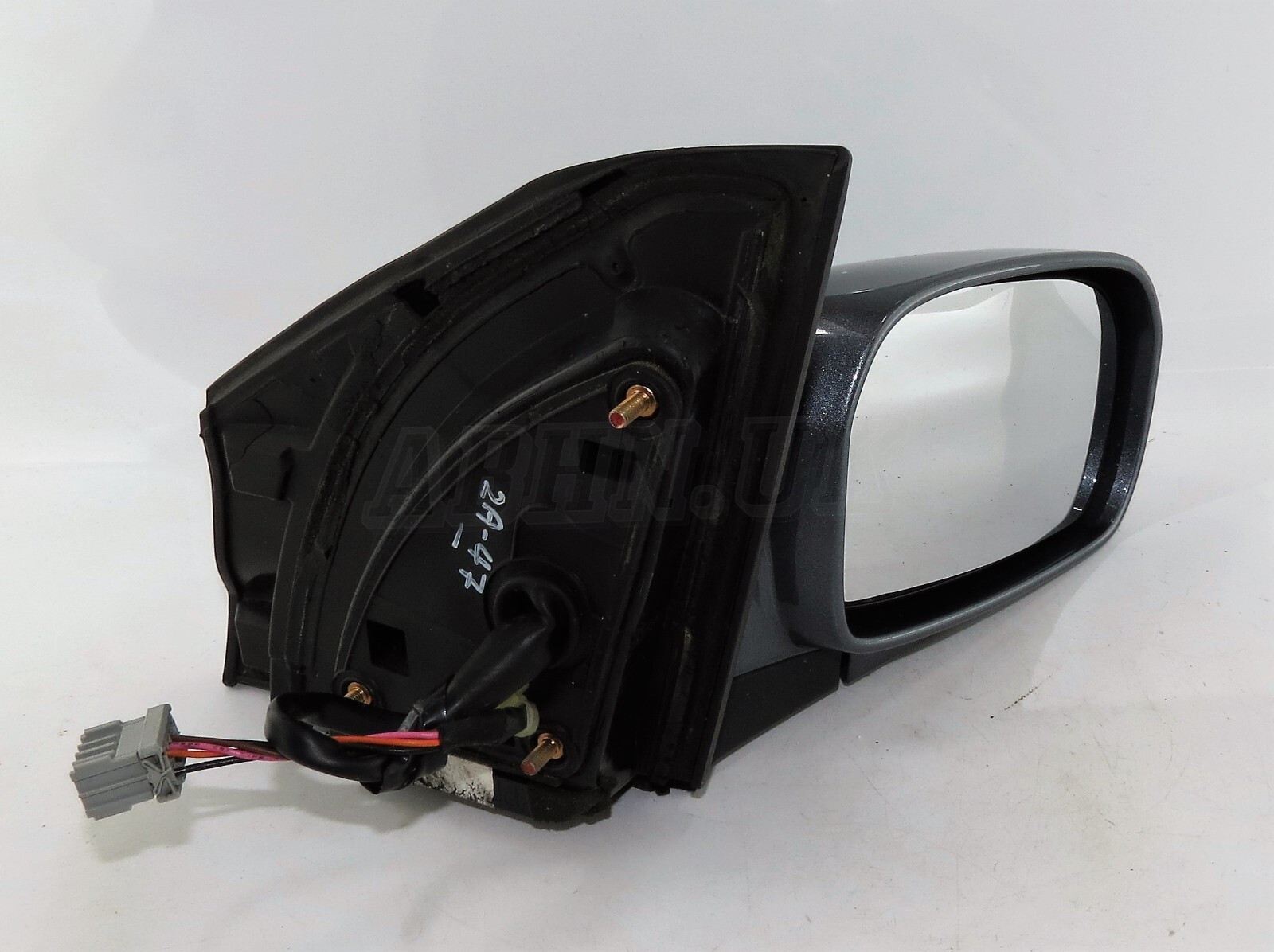 Honda Civic Mk7 (01 - 06) 5-Door Right Side Electric Heated Door Mirror Met Grey - Image 2